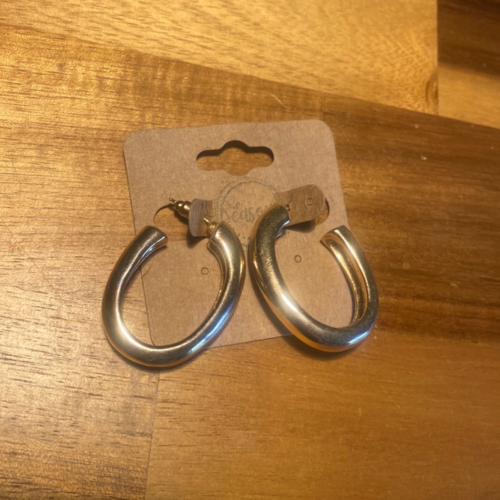 Gold Hoop Earrings